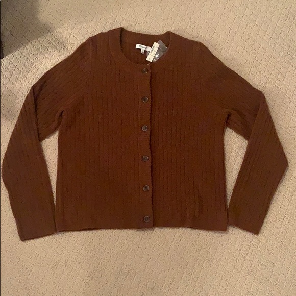 merritt shrunken cardigan sweater